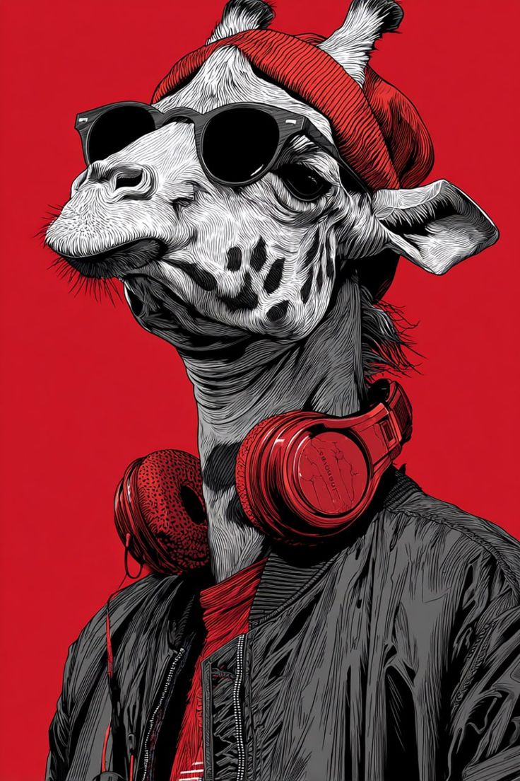 والپیپر minimal - cool animals با کیفیت فری والز